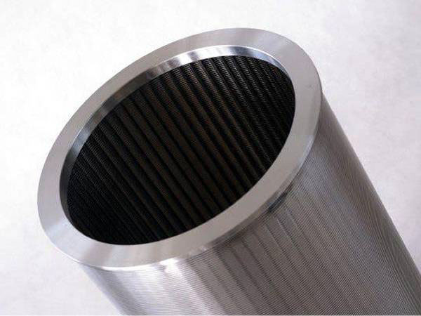 WWST-13: End ring edge type wedge wire screen tube